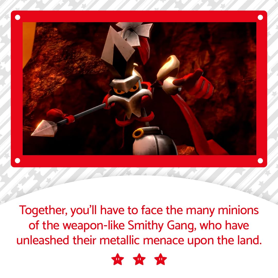 Nintendo Super Mario RPG - Standard Edition, Multilingual (Chinois, Allemand, Anglais, Espagnol, Français) - Black - Model 1232393