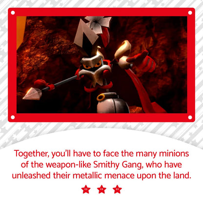 Nintendo Super Mario RPG - Standard Edition, Multilingual (Chinois, Allemand, Anglais, Espagnol, Français) - Black - Model 1232393