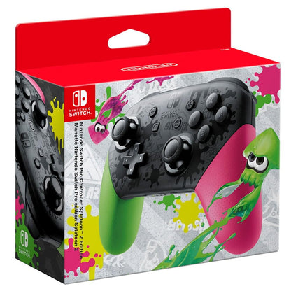 Nintendo Switch Pro Controller Splatoon 2 Edition - Black, Model HACAFSSKB