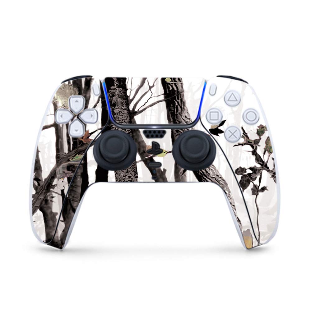 MightySkins Gaming Skin for PS5 / Playstation 5 Controller - Artic Camo | Protective Viny wrap | Easy to Apply and Change Style | Made in The USA