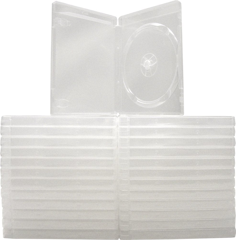 (25) Empty Standard Clear 14MM Replacement Boxes - Compatible with PlayStation 3 (PS3) - #VGBR14PS3CL