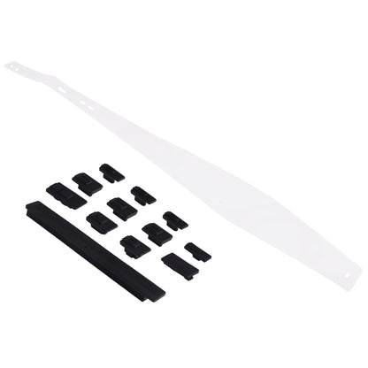 PlayVital PS5 Pro Dust Filter & Silicone Plug Set, Anti-Dust Protection, Easy Installation, White