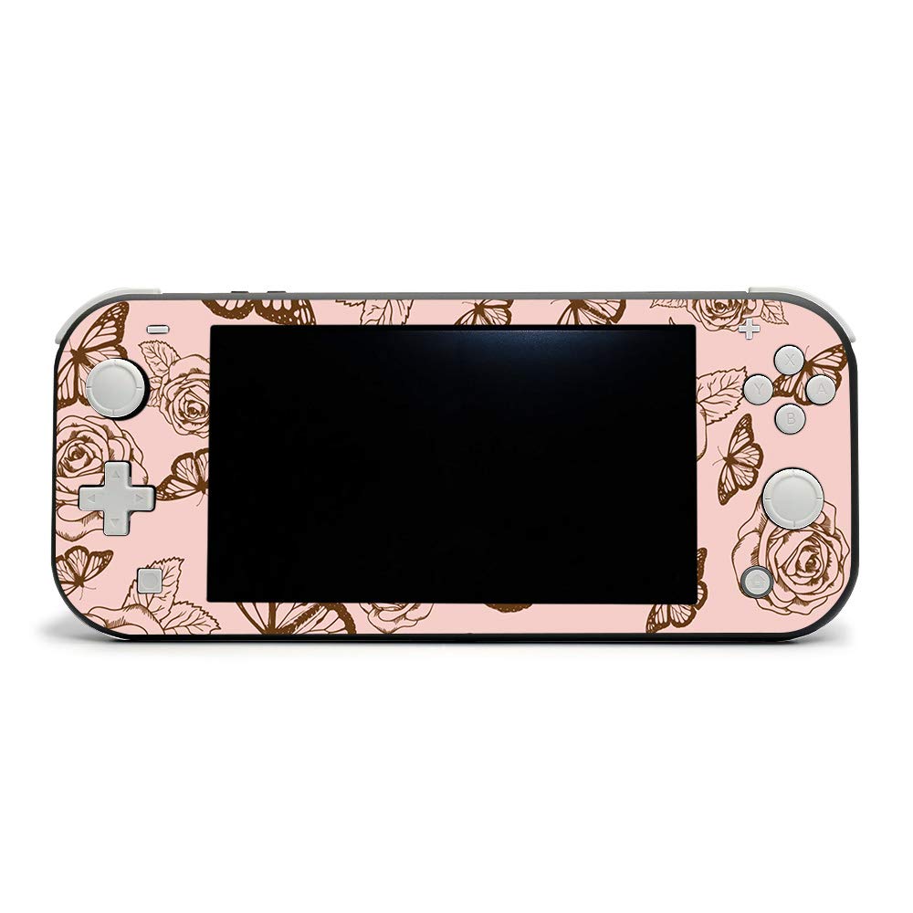 MightySkins Skin Compatible with Nintendo Switch Lite - Butterfly Garden | Protective  Durable  and Unique Vinyl Decal Wrap Cover | Easy to Apply  Remove  and Change Styles | Made in The USA
