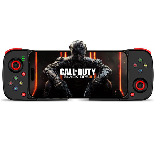 Joso Wireless Game Controller - Bluetooth Gamepad for iOS, Android, PC - Black