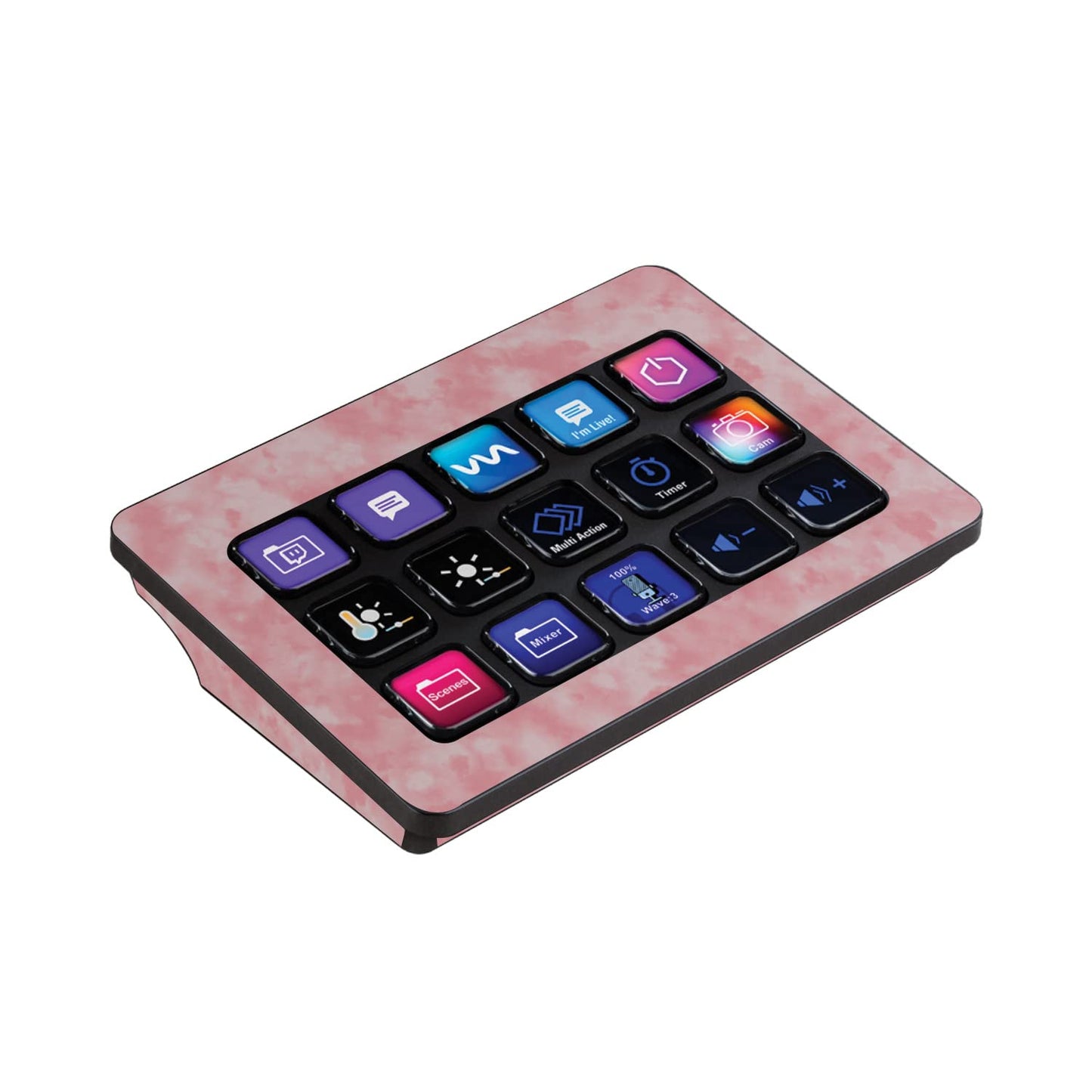MightySkins Skin Compatible with Elgato Stream Deck MK.2 - Cotton Cloud | Protective  Durable  and Unique Vinyl Decal wrap Cover | Easy to Apply  Remove  and Change Styles | Made in The USA