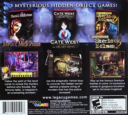 LEGACY RECORDINGS Legacy Seek & Find Mysteries Game - Model L-2199, Engaging Mystery Puzzles for All Ages