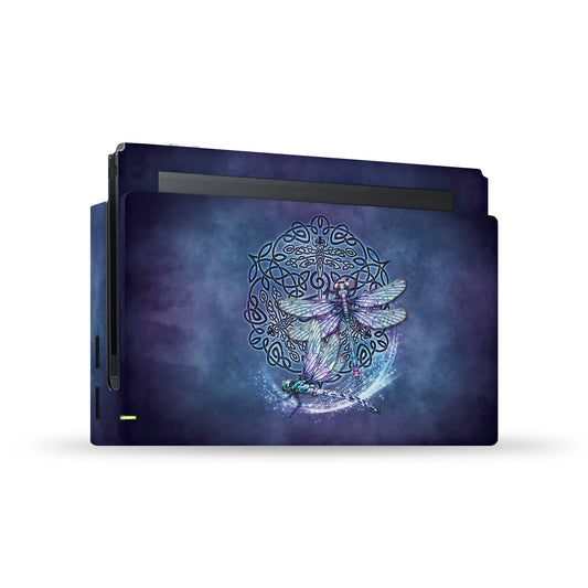 Head Case Designs Officially Licensed Brigid Ashwood Dragonfly Art Mix Vinyl Sticker Gaming Skin Decal Cover Compatible With Nintendo Switch Console & Dock