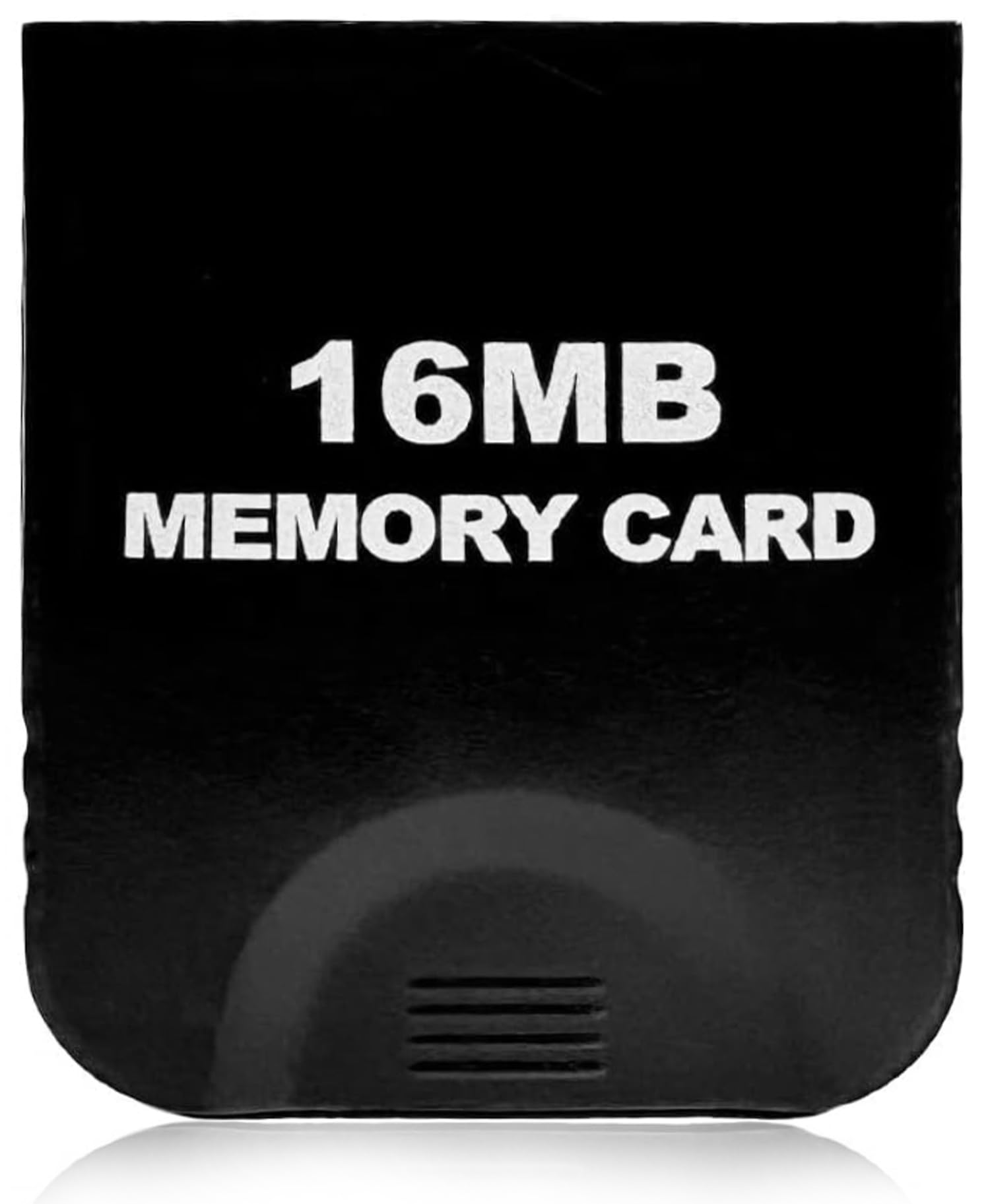 OMYZERO 16MB (251 Blocks) Gamecube Memory Card - High-Speed Save Game Memory Card for Gamecube & Wii Consoles - Gaming Accessory (16MB-Black)