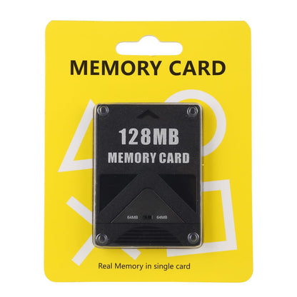 Trenro PS2 Memory Card 128MB - High Capacity Storage for PlayStation 2 Gaming