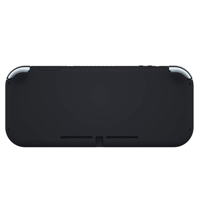 eXtremeRate Soft Touch Black Replacement Shell for Nintendo Switch Lite, ABS Material, Model DLP309, Custom Case Cover with Screen Protector