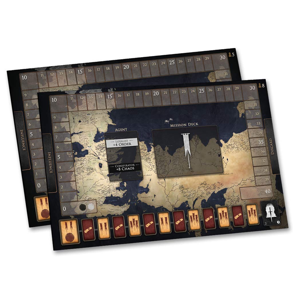 Renegade Game Studios Game of Thrones: Oathbreaker Board Game - Metal - RGS02002