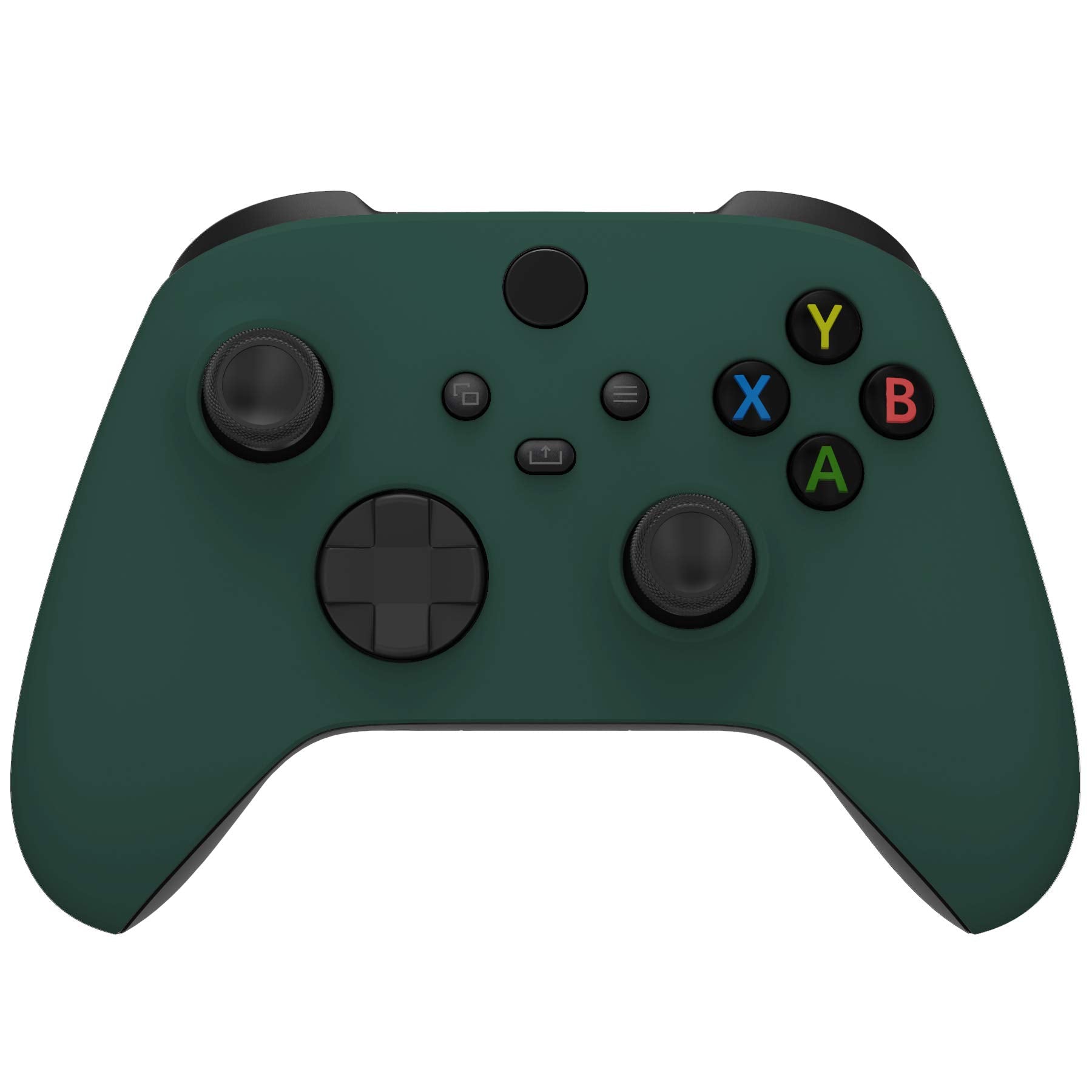 eXtremeRate Replacement Shell for Xbox Series X & S Controller - Personalized Upgrade - Racing Green Soft Touch Grip Custom Cove