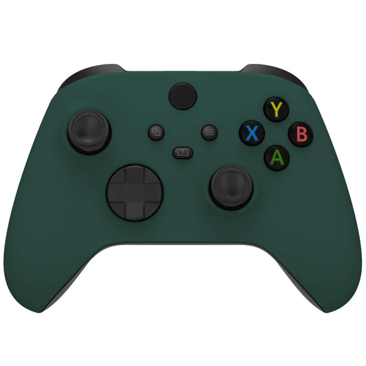 eXtremeRate Replacement Shell for Xbox Series X & S Controller - Personalized Upgrade - Racing Green Soft Touch Grip Custom Cove