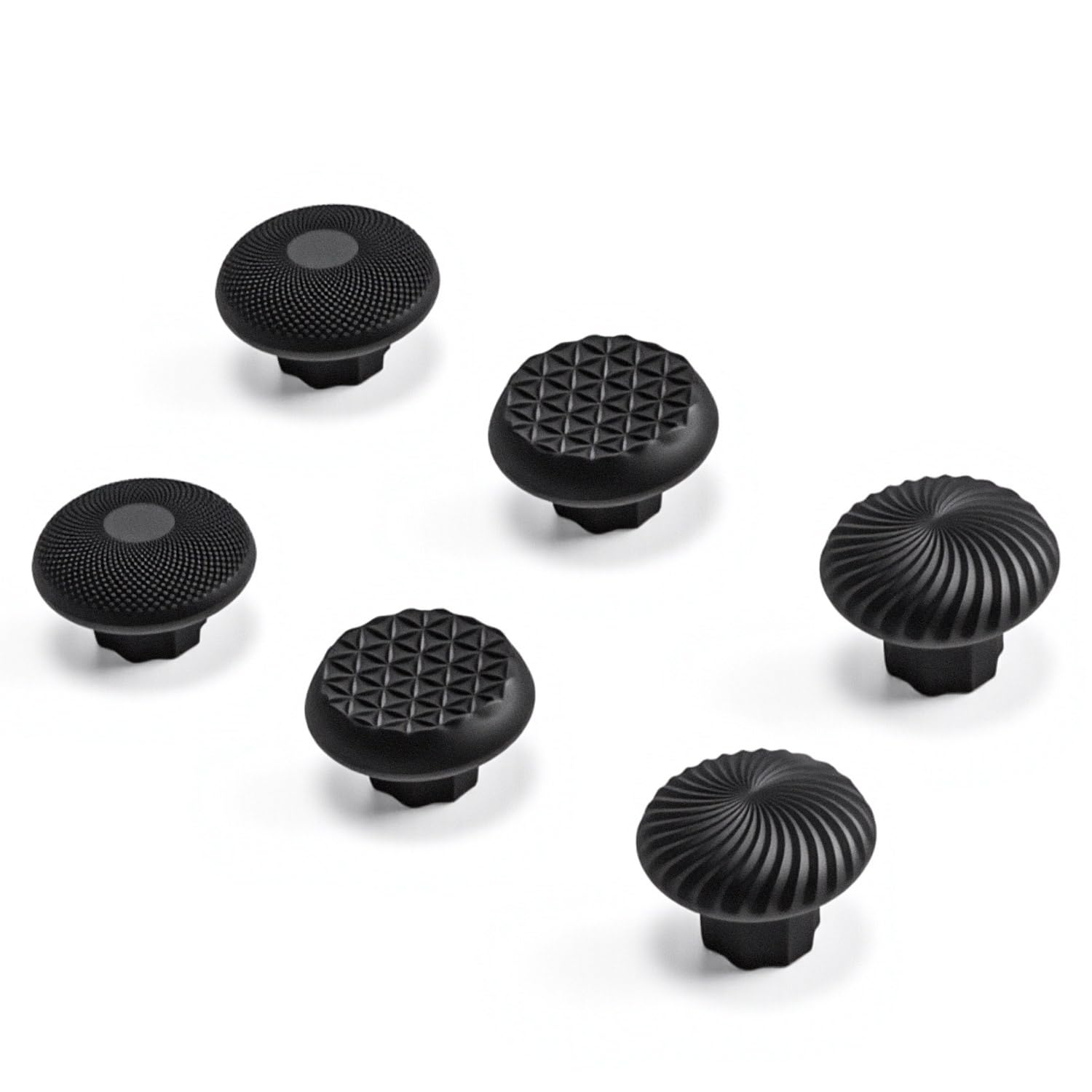 Replacement Thumbstick Caps for PS5 DualSense Edge Controller  Adjustable Thumb Stick Grips for PlayStation 5 Pro Elite Controller with 6 Analog Joysticks
