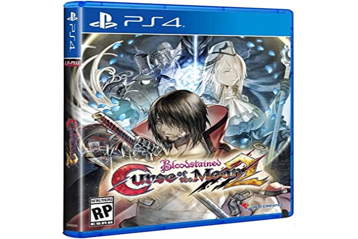 Limited Run Bloodstained: Curse Of The Moon 2 - PS4 - Limited Edition #390 - Blue