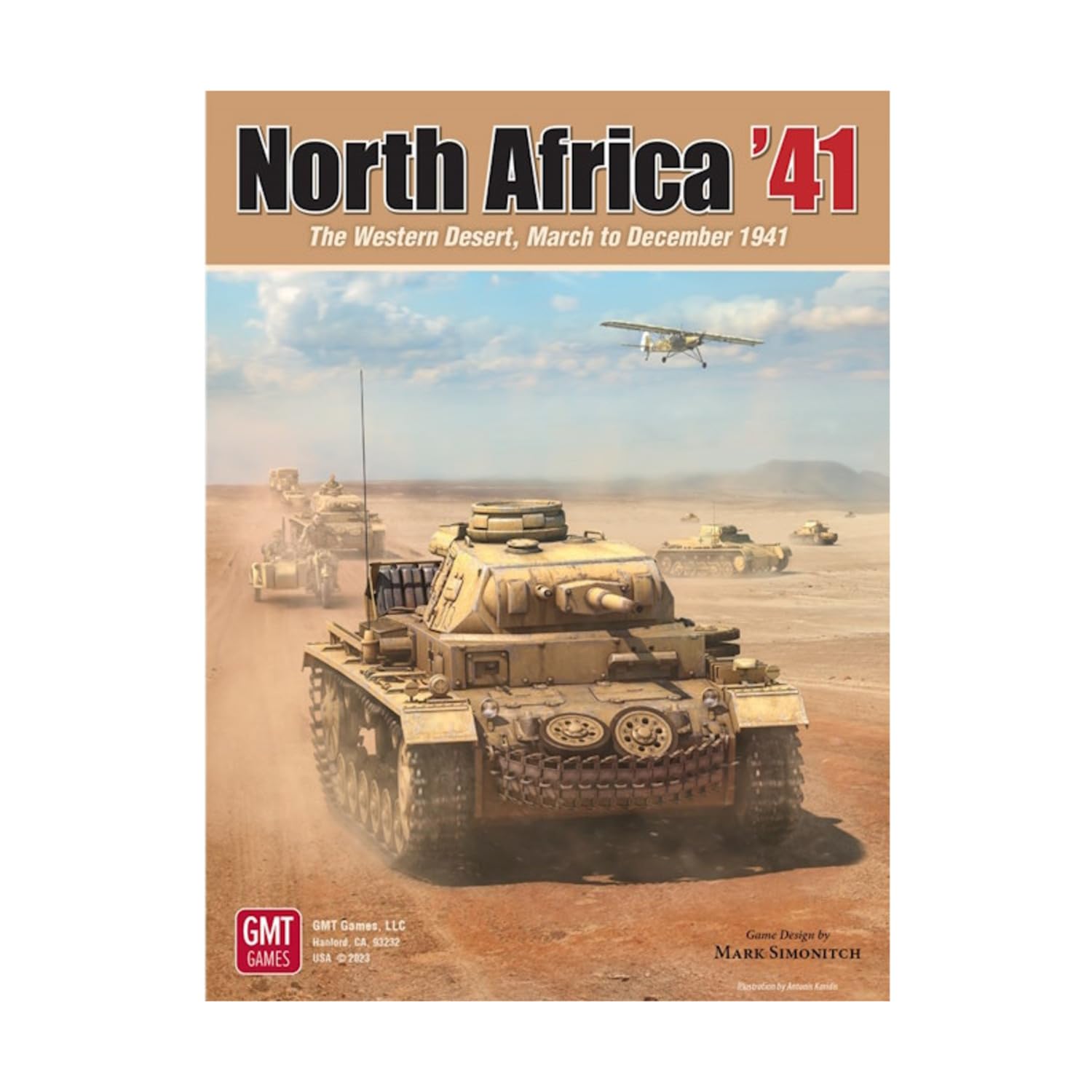 North Africa 41 Board Game | The Western Desert  March to December 1941