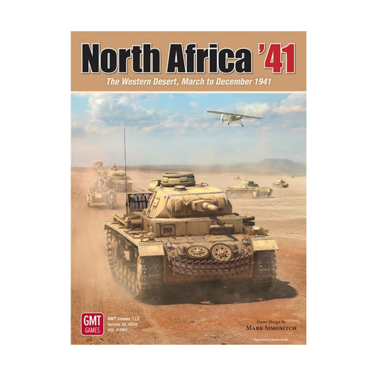 North Africa 41 Board Game | The Western Desert  March to December 1941