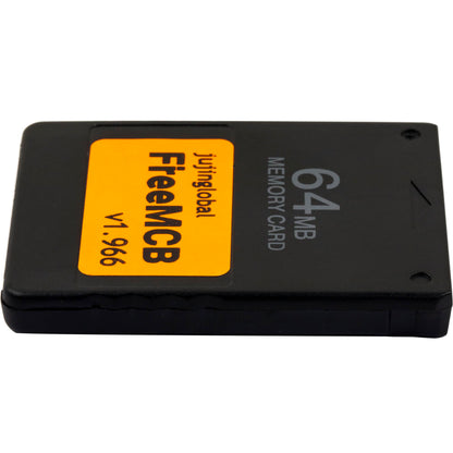 jujinglobal 64MB Boot Free Memory Card for PS2 - Plug & Play, Latest OPL Version, Black