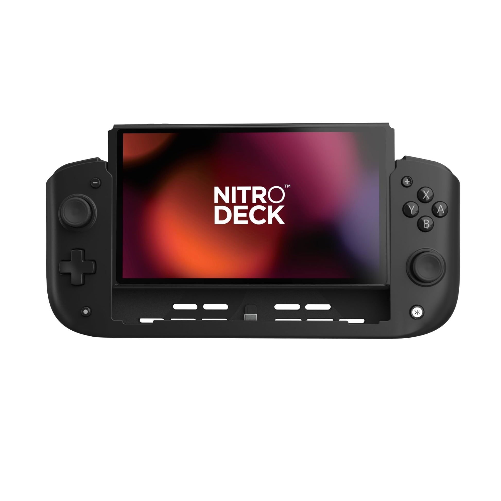CRKD Nitro Deck - Professional Handheld Controller for Nintendo Switch & OLED, Zero Stick Drift, Black, Model 23ND-WW-BK-STANDARD