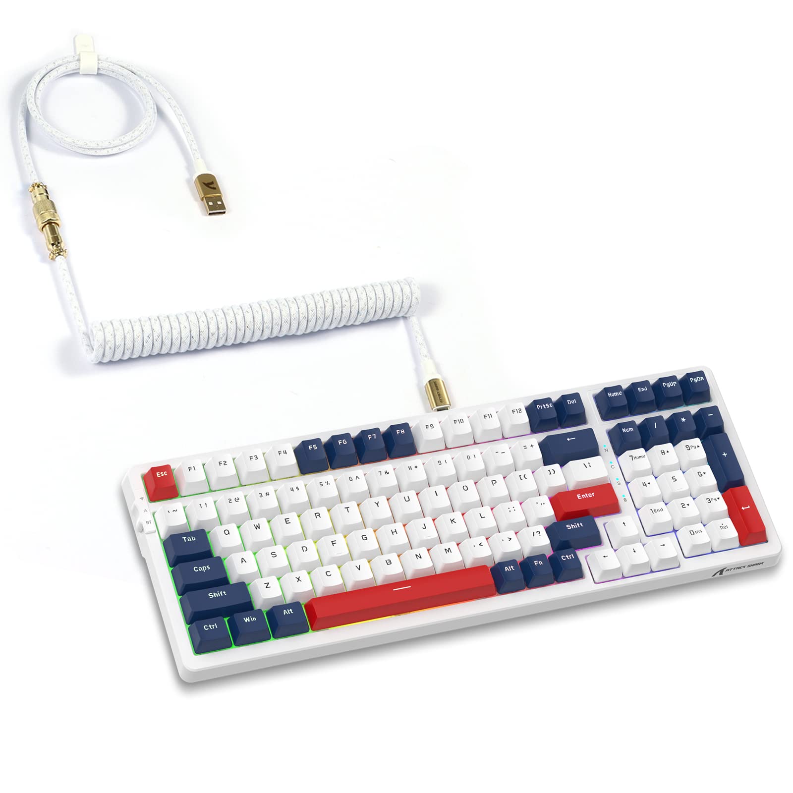 ATTACK shark design K98 96% Wireless Mechanical Gaming Keyboard