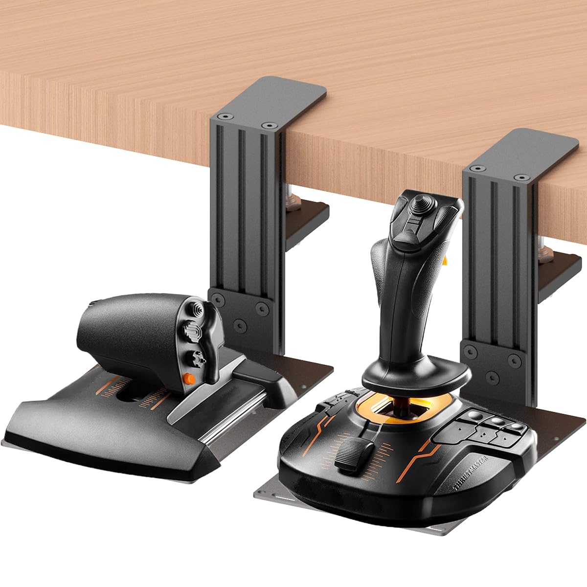 BUJ Universal Desk Mount for Logitech & Thrustmaster Flight Sticks ...