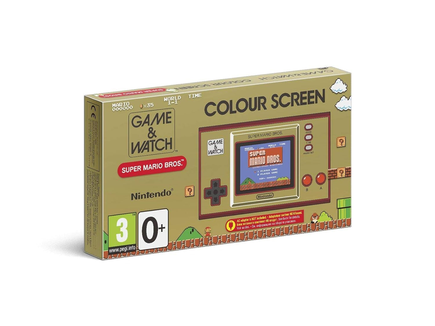 Nintendo Game & Watch: Super Mario Bros - Model 10004545, Retro Handheld Console