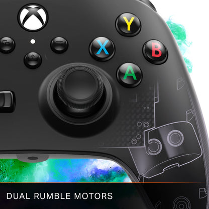 PowerA Nano Enhanced Wired Gaming Controller for Xbox, PC - Compact Black Model XBGP0024-01, Officially Licensed