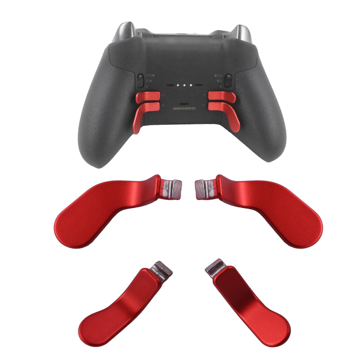 4 Pack fine design Controller Paddles for Xbox fine design 2 Controller Paddles Stainless Steel fine design Core Controller Paddle for Xbox One fine design Controller Series 2 fine design Series 1 and fine design 2 Core Controller(red)