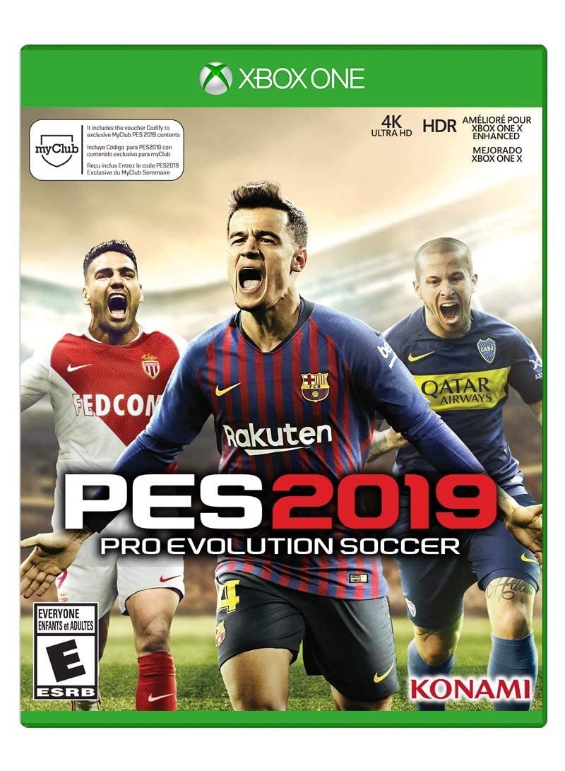 Konami Pro Evolution Soccer 2019 - Xbox One Standard Edition, Model 30244