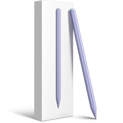 Gnanlen iPad Pencil 2nd Gen - Magnetic Wireless Charging, Compatible with iPad Pro/Air/Mini, Purple, Model Pencil-01
