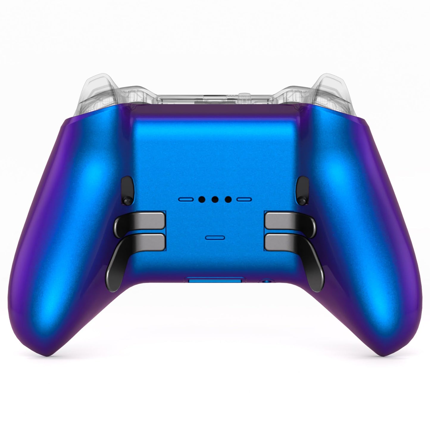 eXtremeRate Replacement Bottom Shell Case for Xbox Elite Series 2 Controller  Chameleon Purple Blue Back Housing Shell Cover for Xbox Elite Series 2 Core Controller Model 1797 - Without Controller
