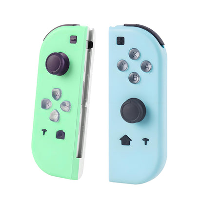 Wireless Switch Controllers - Joypad Compatible with OLED/Lite, Wake-up Support, 6-Axis Gyro, Blue Green