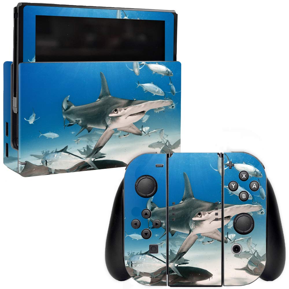 MightySkins Skin Compatible with Nintendo Switch - Hammerhead | Protective, Durable, and Unique Vinyl Decal wrap Cover | Easy to