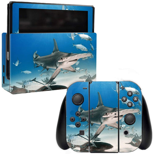 MightySkins Skin Compatible with Nintendo Switch - Hammerhead | Protective, Durable, and Unique Vinyl Decal wrap Cover | Easy to
