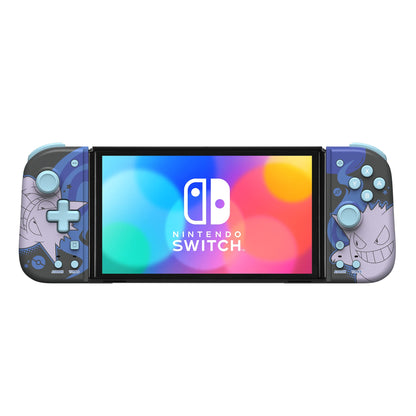 HORI Nintendo Switch Split Pad Compact Controller (Gengar) - Ergonomic Handheld Design, Officially Licensed, Multicolor