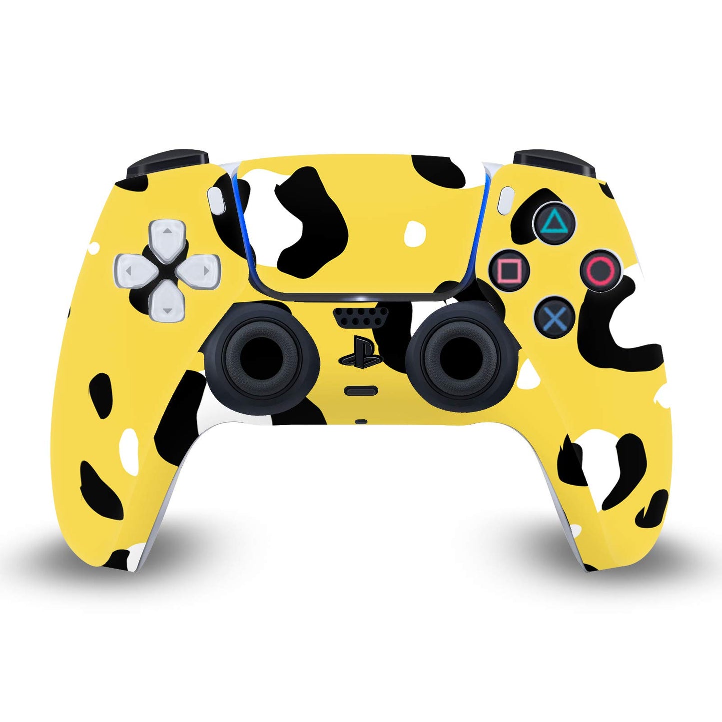 Head Case Designs Officially Licensed Grace Illustration Yellow Leopard Art Mix Vinyl Faceplate Sticker Gaming Skin Decal Cover Compatible With Sony PlayStation 5 PS5 DualSense Controller