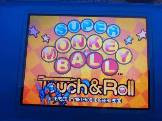 SEGA Super Monkey Ball Touch & Roll - Nintendo DS Game, Model 10086670059