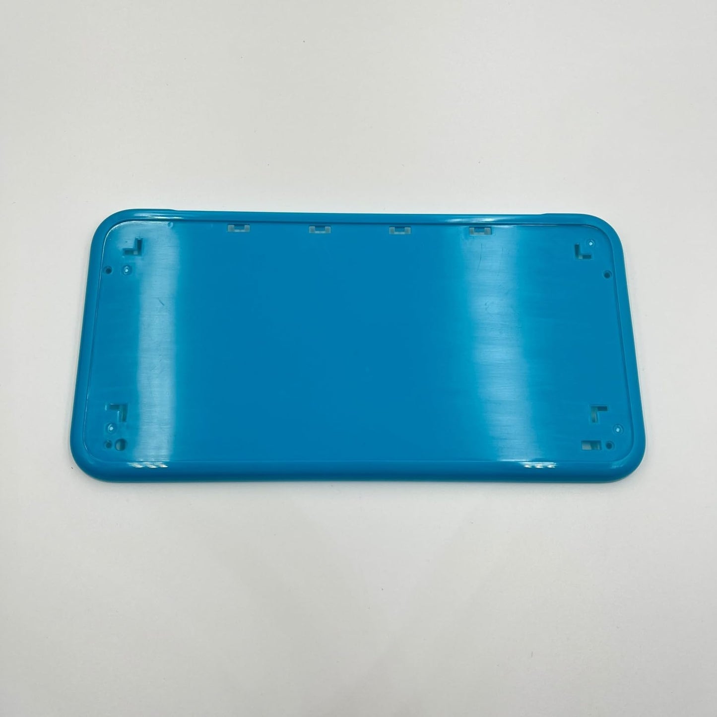 Hzxkqmil Replacement Housing Shell Case Kit for Nintendo New 2DS LL/XL, Black + Blue