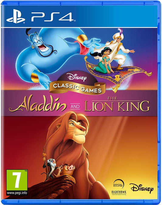 character-themed Classic Games: Aladdin and The Lion King (PS4)