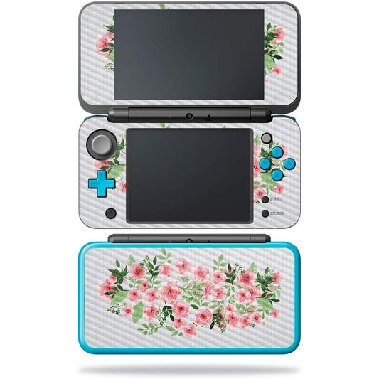 MightySkins Carbon Fiber Skin for Nintendo New 2DS XL - Sour Candy | Protective  Durable Textured Carbon Fiber Finish | Easy to Apply  Remove  and Change Styles | Made in The USA  Bouquet
