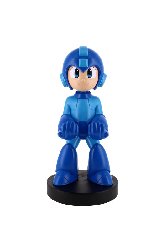 Cableguys Mega Man Rockman Controller Phone Holder Stand - Compatible with Xbox, PlayStation, Nintendo Switch, Blue, Model CGCRCM300238