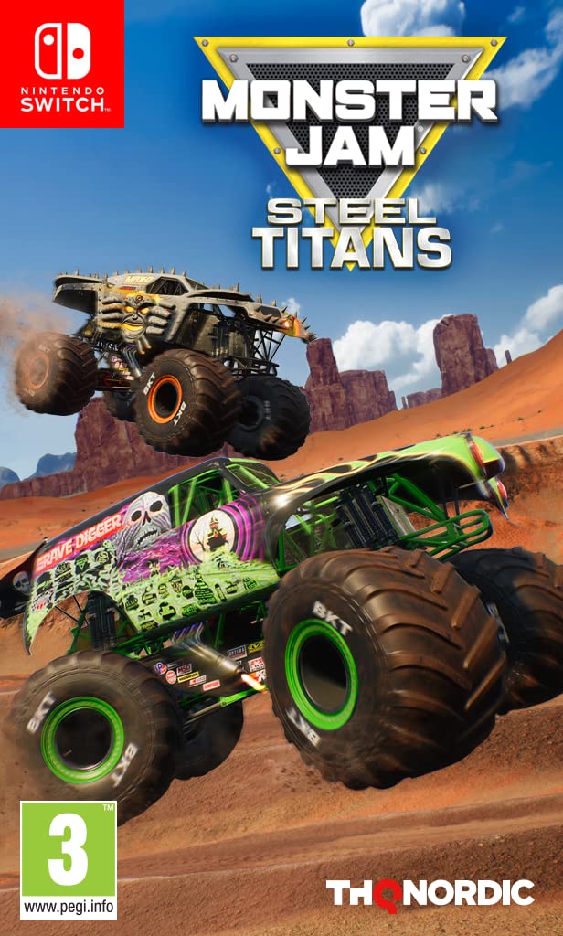THQ Nordic Monster Jam Game - Model 053919.001, Exciting Action for All Ages