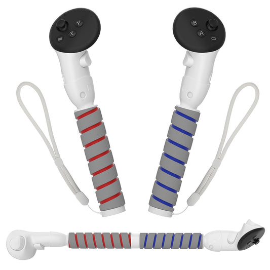 Handles Extension Grips for Quest 3/Quest 3S Controller Accessories  VR Handle Attachments  for Playing Quest 3/3S Beat Saber Gorilla Tag Long Arms Handle Extender