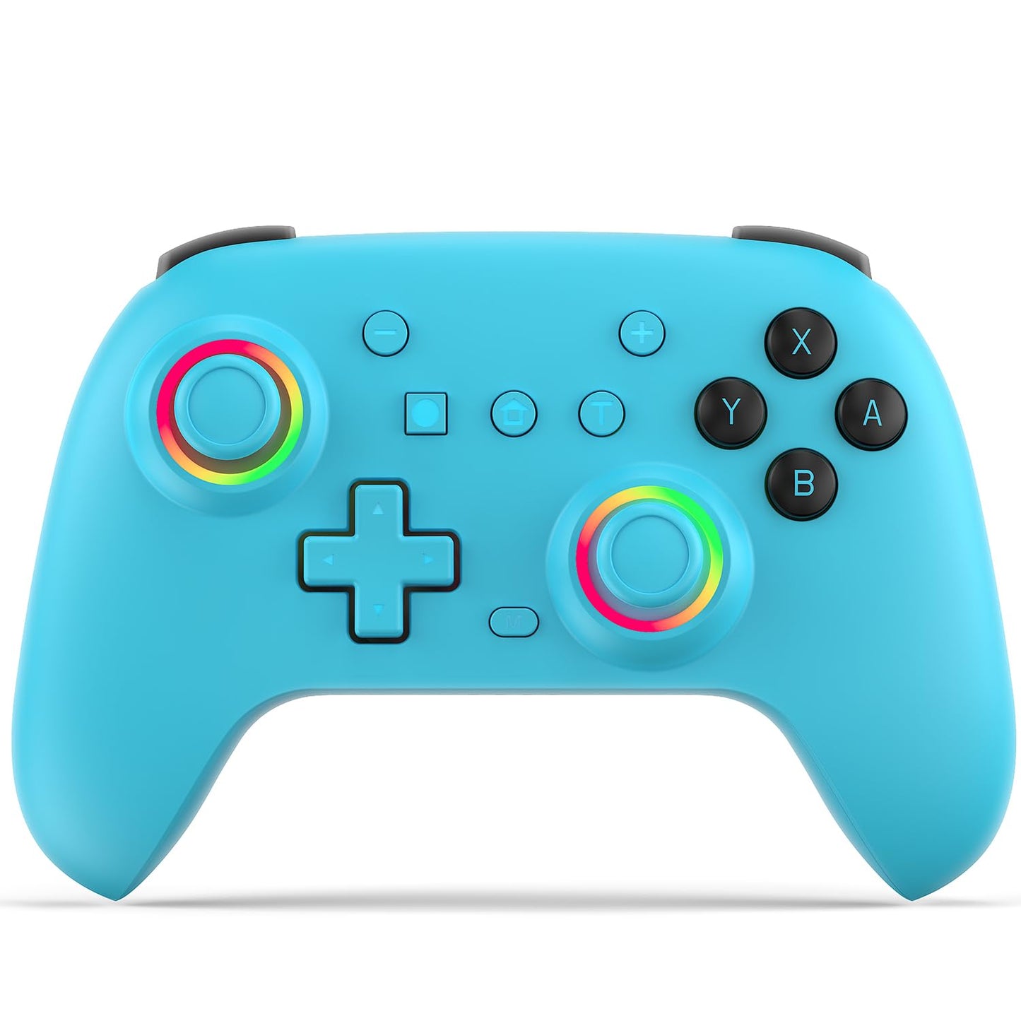 Deepdawn Wireless Controller for Nintendo Switch/Switch 2/Lite/OLED/PC - Ergonomic Gamepad with Turbo  Programmable Buttons  RGB Lighting  Wake-up Function & Dual Vibration