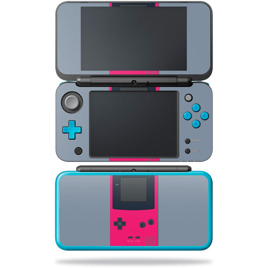 MIGHTY SKINS Nintendo New 2DS XL Skin - Game Kid Pink Vinyl Decal Wrap, Durable & Easy to Apply, Model NI2DSXL-Game Kid Pink