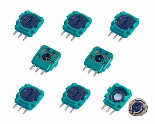 ElecGear 8X ALPS 10K Replacement Potentiometer + 4X Drift Fix PCB for PS4  Xbox  Elite  Switch Pro Wireless Controllers  Trim Pot Resistor Thumbstick Module Sensor for ALPS Analog Joystick