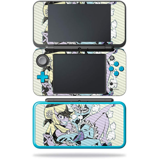 MightySkins Carbon Fiber Skin for Nintendo New 2DS XL - Delta Delta Delta Camo | Protective  Durable Textured Carbon Fiber Finish | Easy to Apply  Remove  and Change Styles | Made in The USA