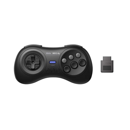 8Bitdo M30 Wireless Gamepad for Sega Genesis - Black, Model 6922621500834