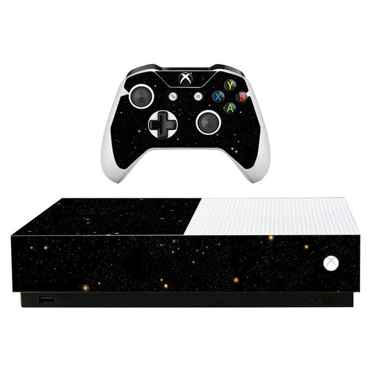 MightySkins Skin for Microsoft Xbox One S All-Digital Edition - Deep Space | Protective  Durable  and Unique Vinyl Decal wrap Cover | Easy to Apply  Remove  and Change Styles | Made in The USA