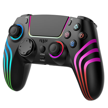 ZHCWM Wireless PS Gaming Controller with Turbo Function - Black